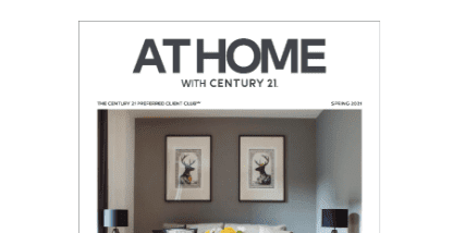 CENTURY 21<sup>®</sup> Preferred Client Club landing page